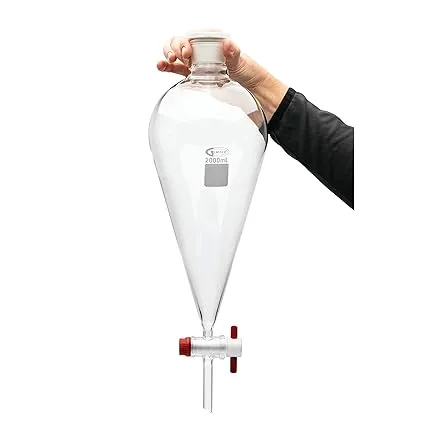 Separatory Funnel, Glass, 2000ml