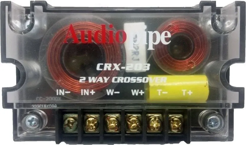 Audiopipe CRX203 Crossover 2-Way 200w RMS/400W Peak