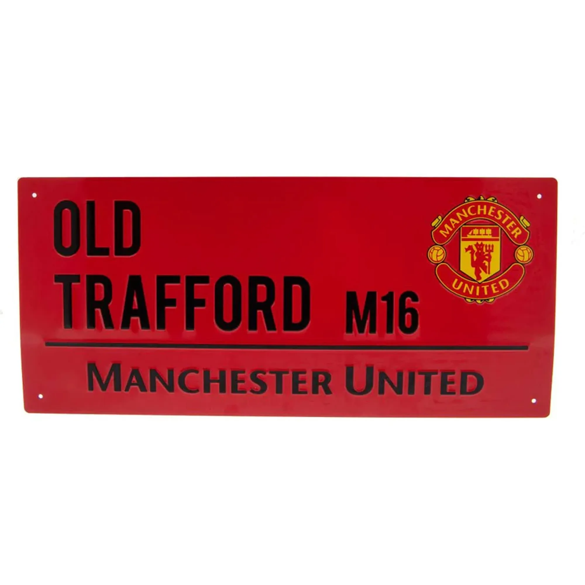 Manchester United FC Street Sign