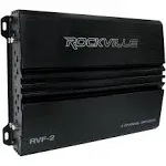 Rockville RVF-2 1200W Peak/300w RMS 4 Channel Car Amplifier Stereo Amp