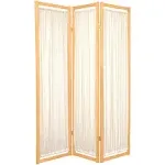 6 ft. Tall Helsinki Shoji Screen - 3 Panel - Natural