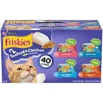 Purina Seafood & Chicken Favorites Wet Cat Food Variety Pack