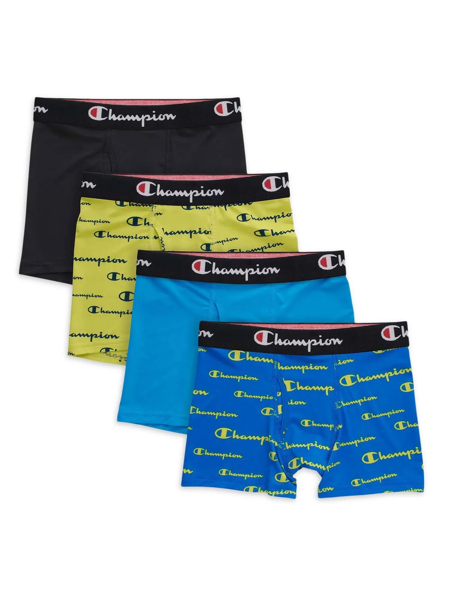 Boys 6-20 Champion 4-Pack Everyday Active Boxer Briefs, Boy's, Size: Medium