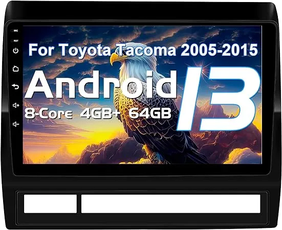 Android Car Stereo Radio for Toyota Tacoma 2005-2015, 4G RAM 64G ROM Android ...