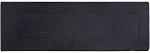 Ultra-Soft Extra-Thick Memory Foam Extra Long Bath Runner Mat (2 ft x 6 ft, Black)