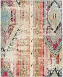 SAFAVIEH Monaco Lumturije Distressed Boho Rug