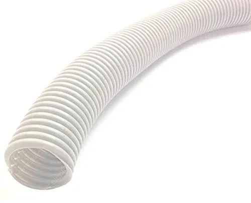 Electriduct 0.75 in. Nominal Size & 10 ft. Length Colored Polyethylene Split Wire Loom White