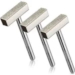 3 Pcs Diamond Grinding Disc Wheel Stone Dresser Tool Dressing Bench Grinder for