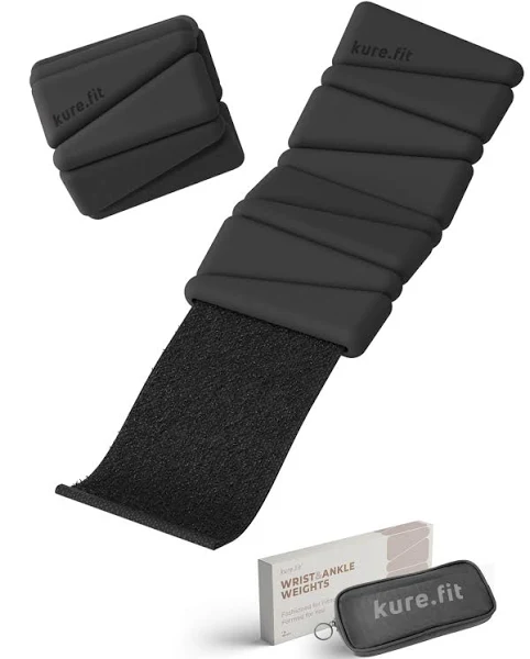 Bala Bangles 2pc Wrist & Ankle Weight Set - Charcoal 1lbs