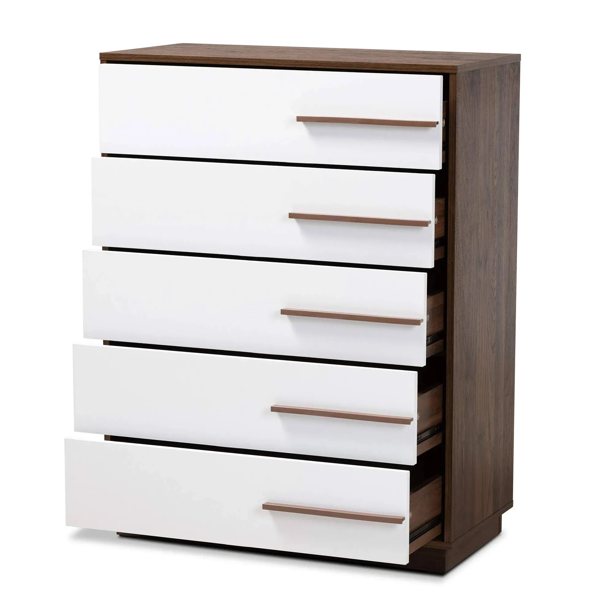 Baxton Studio Chest, White