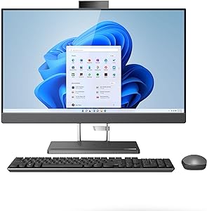 Lenovo IdeaCentre AIO 5i 27" QHD Touchscreen All-in-1 Desktop Computer - Core i7 ...