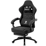 Dowinx Gaming Chair Breathable Fabric Computer Chair with Pocket Spring Cushion, Comfortable Office Chair with Gel Pad and Storage Bag,Massage Game