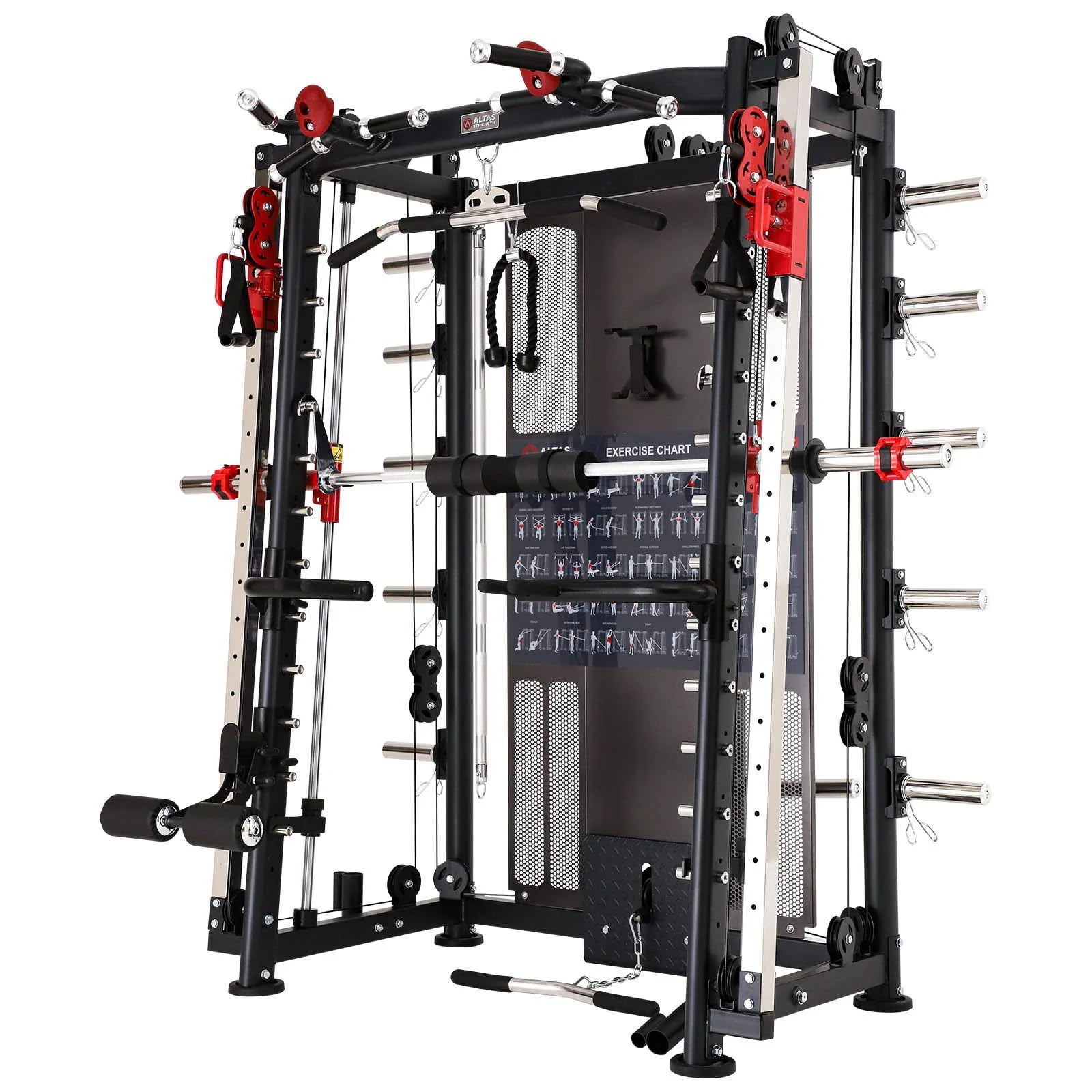 Altas Strength Home Gym Equipment Smith Machine