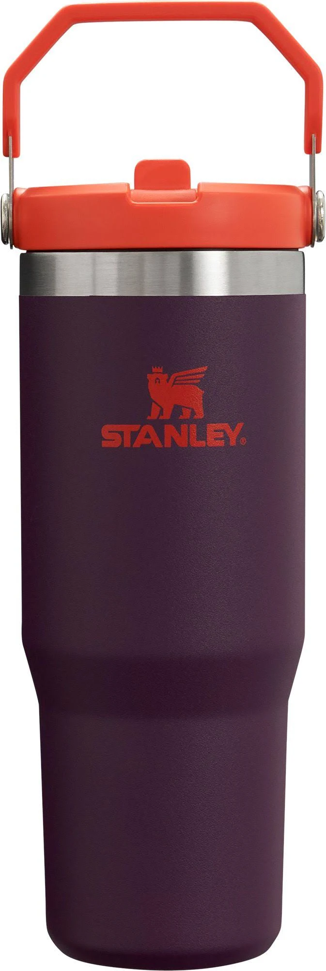 Stanley The IceFlow Flip Straw 30 oz Tumbler, Plum