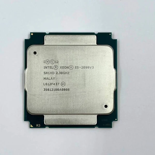 Intel Xeon E5-2699 V3 SR1XD 2.3Ghz 45m Cache Server CPU (Renewed)