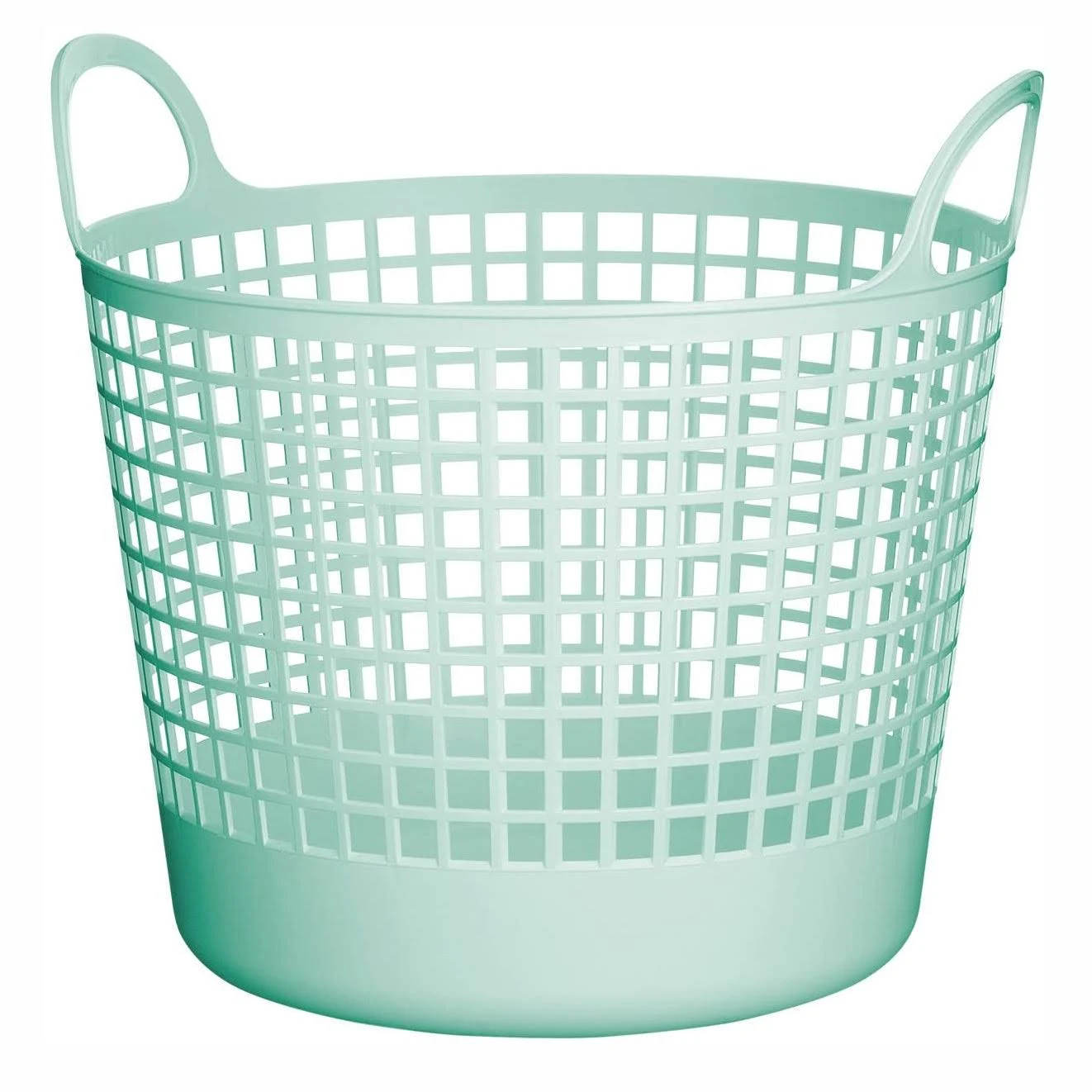 Like-it │SCB-1 │ Stylish and versatile basket. Sturdy yet flexible texture. | Daily use inside or outside of the home. Pool & beach, picnic, or camping | 16.1" × 14.6" × 14.8" | Mint blue | 6.6 gal