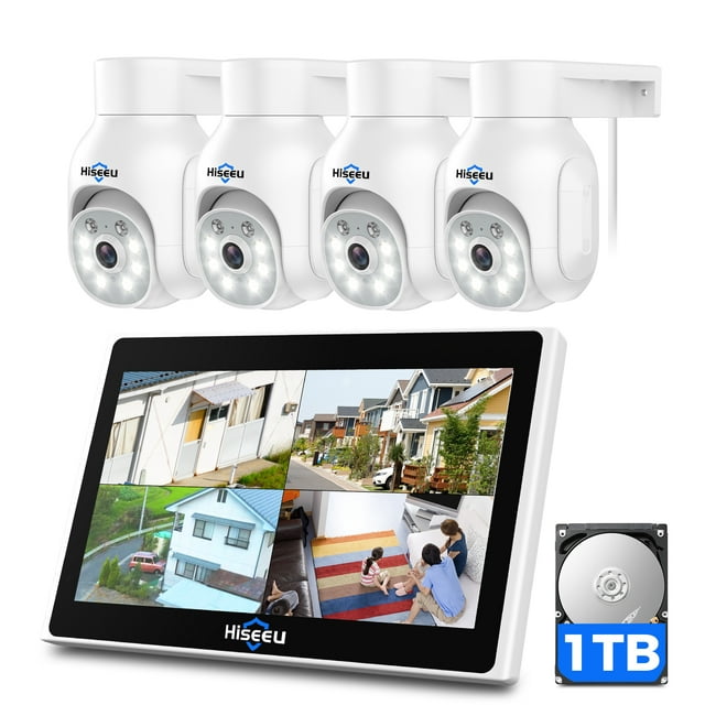 Hiseeu Wireless Security Camera System