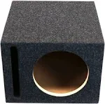 ATREND 10SQV 10&#034; SINGLE PRO SERIES VENTED CAR AUDIO SUBWOOFER MDF ENCLOSURE NEW