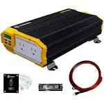 Krieger 1500 Watts Power Inverter 12V to 110V, Modified Sine Wave Car Inverter