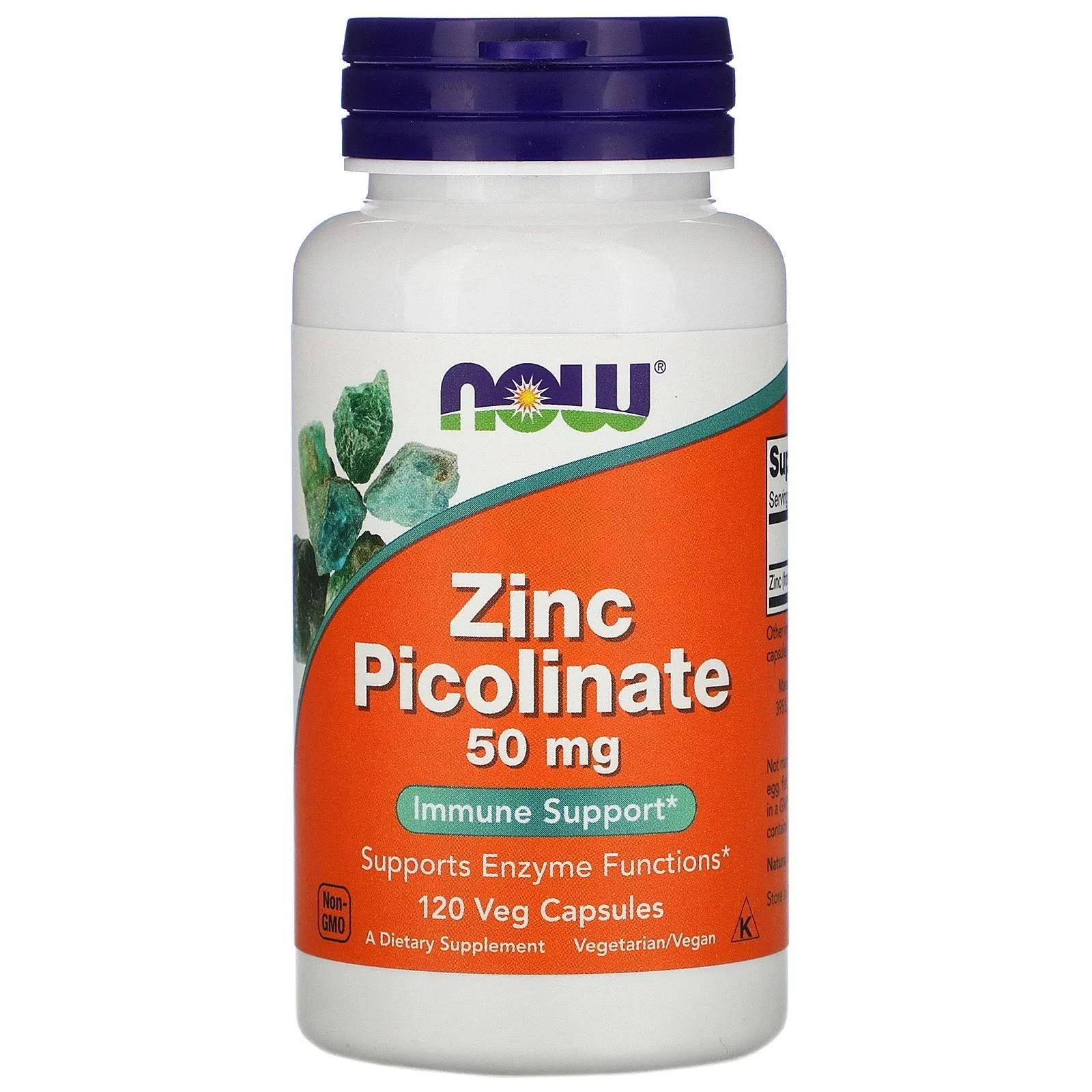 Now Foods, Zinc Picolinate, 50 mg, 120 Caps