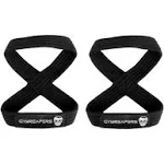 Gymreapers Figure 8 Lifting Straps for Deadlift, Powerlifting, Strongman, &amp; Cros