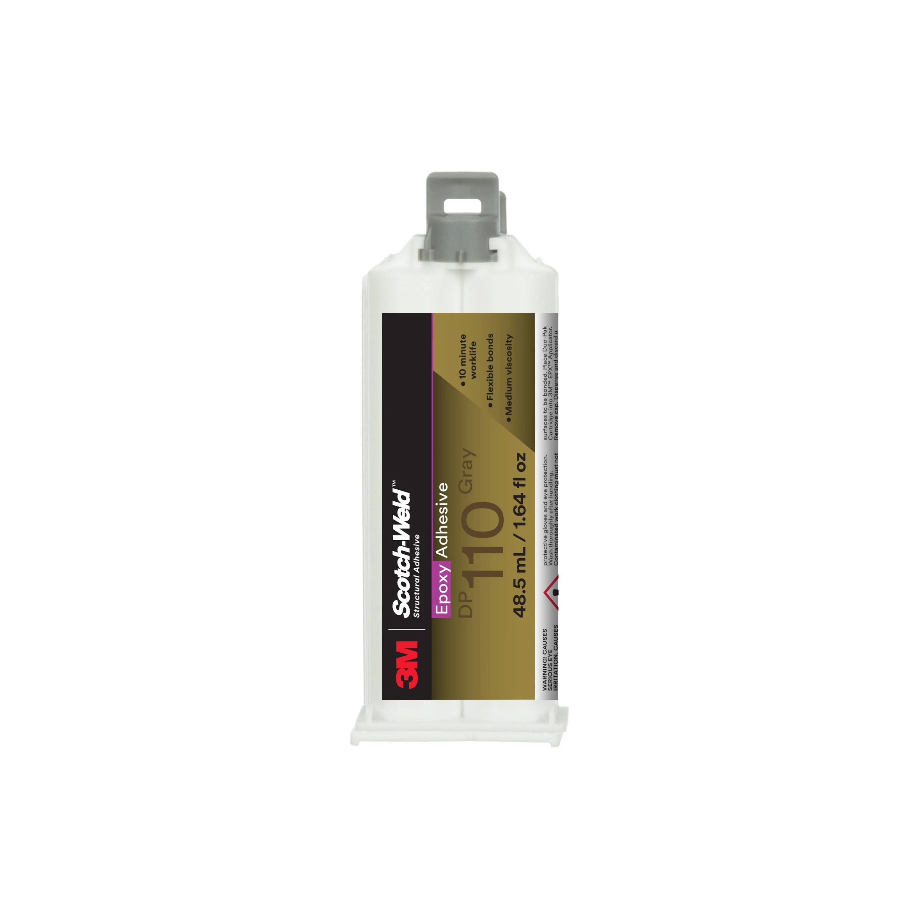 3M Scotch-Weld 87847 Epoxy Adhesive DP110, 400 mL, Translucent, 13.53 fl. oz.