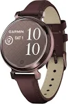 Garmin Lily 2 Classic Smartwatch Dark Bronze - Mulberry Leather Band