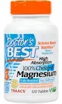 Doctor's Best High Absorption Chelated Magnesium Tablets - 120 count