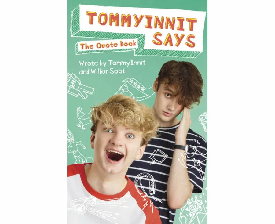 Tommyinnit Says...The Quote Book by Tom Simons