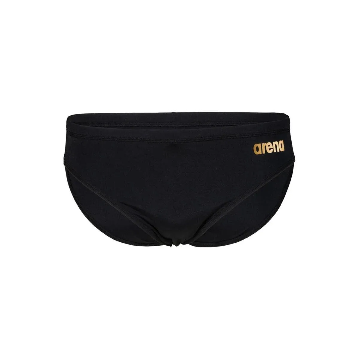 Arena Swim Briefs - Men - Black-Gold - Size: 38 - Team Solid Brief