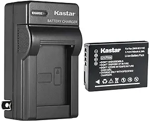 Kastar 1-Pack Dmw-bcg10 Battery and AC Wall Charger Replacement for Panasonic Lumix Dmc-zr3, Lumix Dmc-zs1, Lumix Dmc-zs3, Lumix Dmc-zs5, Lumix