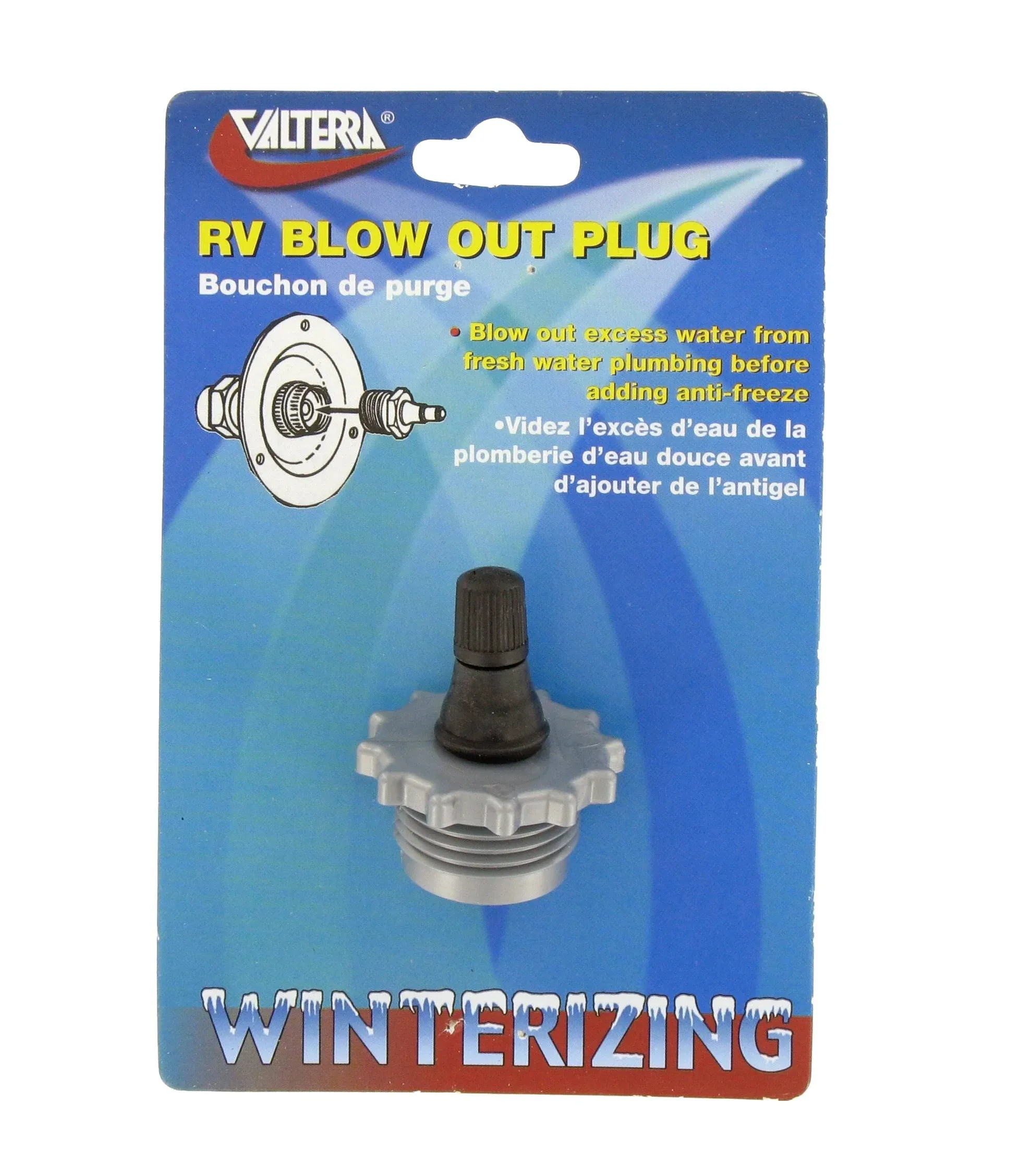 VALTERRA LLC - P23508VP: BLOW OUT PLUG SCHRADER VL