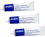 Surgilube Surgical Lubricant Sterile Bacteriostatic Jelly - 4.25 Ounces Each (Value Pack of 2)