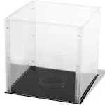 Franklin Sports Display Case – Memorabilia – UV Protected – Sport Collectibles - Baseball - Batting Gloves - Basketball - Soccer Ball - Football