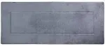 Ultra-Soft Extra-Thick Non-Slip Memory Foam Long Bath Runner Mat (2 ft x 5 ft, Grey)