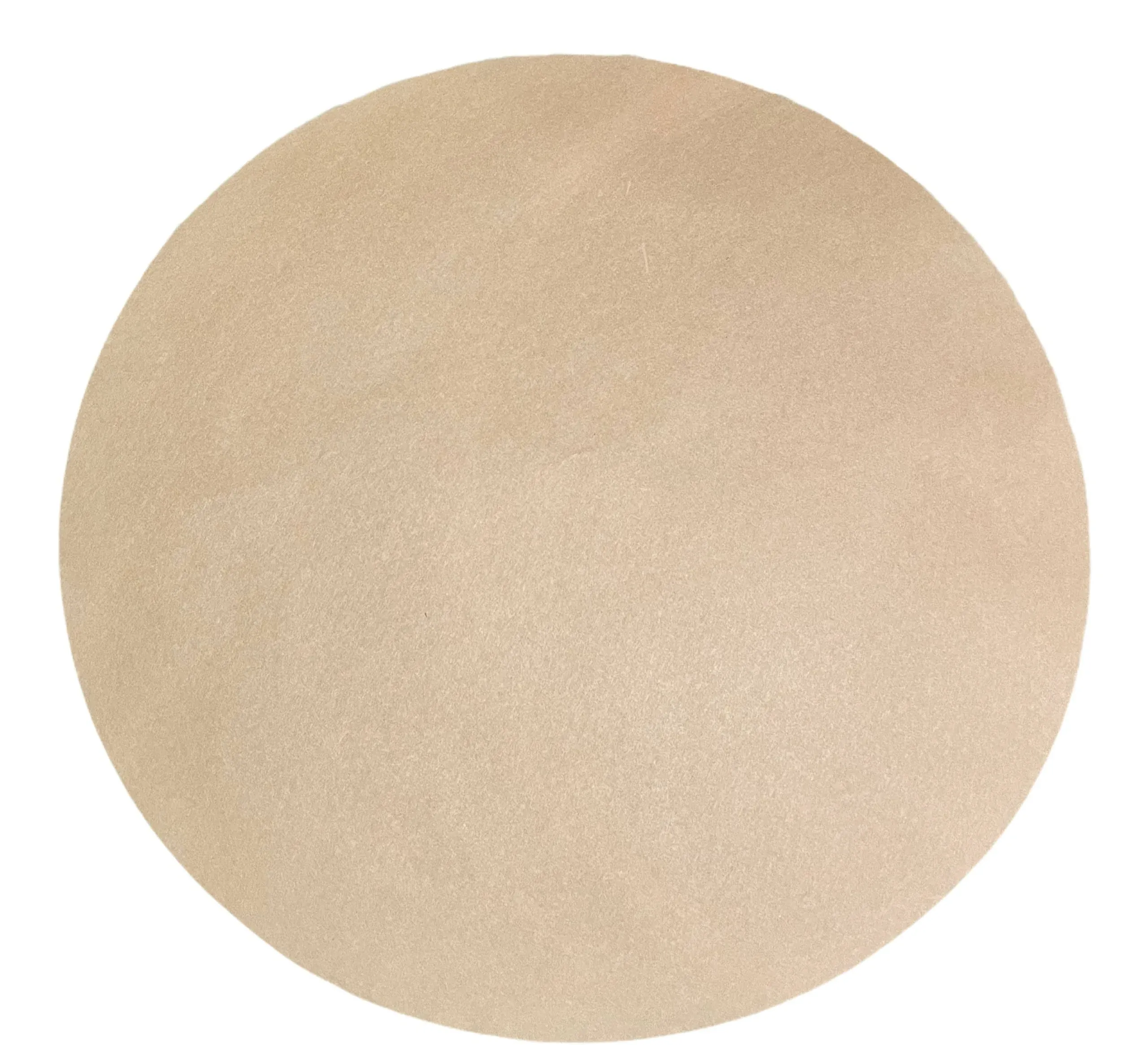 WORTHYLINERS 16 inch Natural Parchment Paper Unbleached Baking Round Circles 200 Sheets Non-Stick Precut