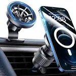 for Magsafe Car Mount [20 Strong Magnets] Magnetic Phone Holder for Car Dashboard [Hands Free] Cell Phone Magsafe 3 Car Mount Fit iPhone 15 14 13 Pro Max Pro Plus Mini MagSafe Case All Phone