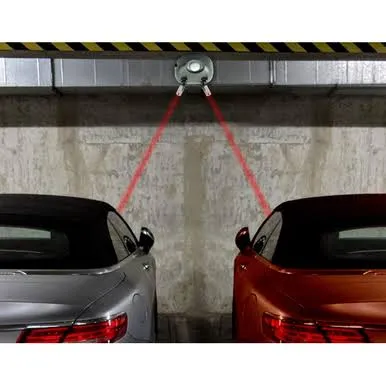 Zone Tech Garage Parking Assist Dual Laser Guide High Tech Professional 360 –Degree Adjustable to Wider Angles