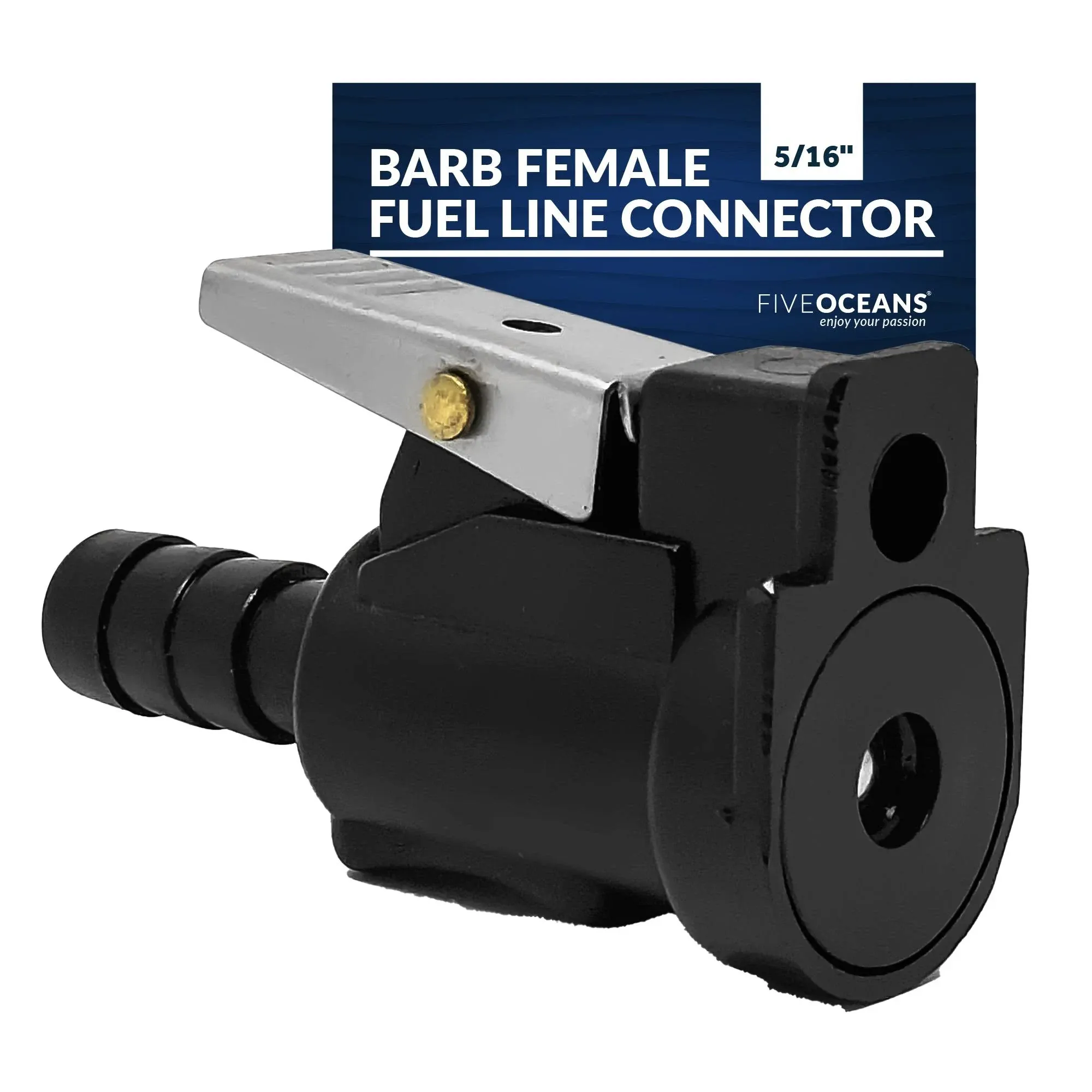 Seachoice - 20521 - Female Fuel Connector Nylon