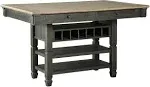 Signature Design by Ashley Dining Tables, Black/Walnut