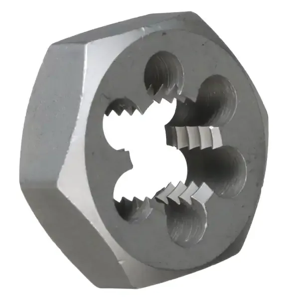 1/2"-14 NPT Carbon Steel Hex Pipe Die