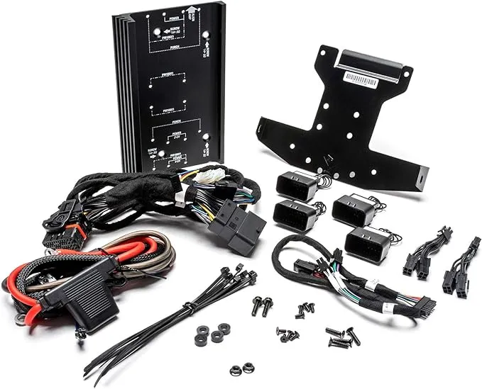 Rockford Fosgate RFK-HD14 Amplifier Wiring Kit for 2014+ Harley Davidson Road Glide & Street Glide