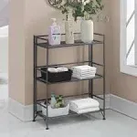 Convenience Concepts Xtra Storage 3 Tier Wide Folding Metal Shelf