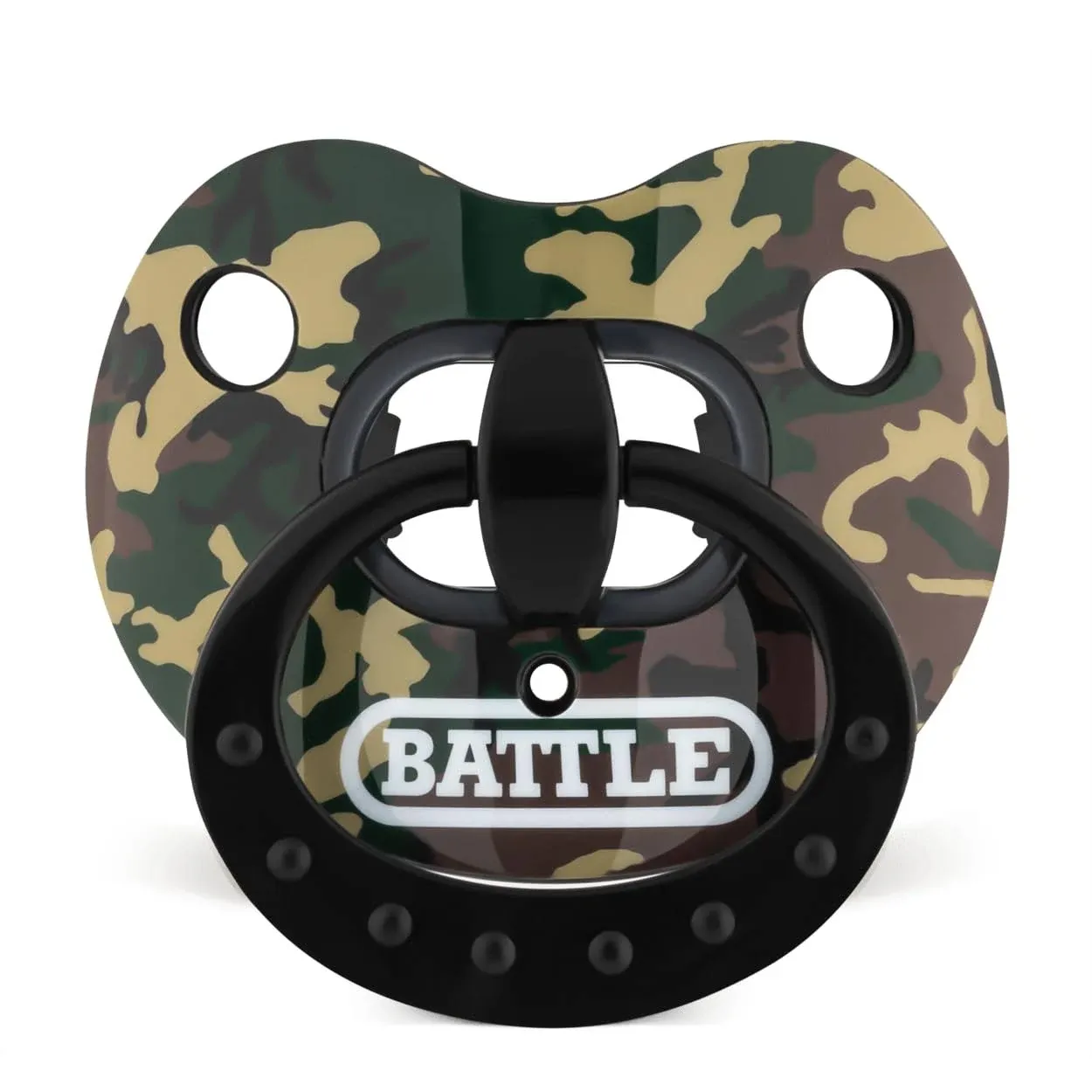 Battle Sports Binky Oxygen Chrome Lip Protector Mouthguard - One Size