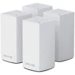 Linksys Velop Mesh Home WiFi System, 3,000 Sq. ft Coverage, 20+ Devices, Speeds up to (AC1300) 1.3Gbps - WHW0102 