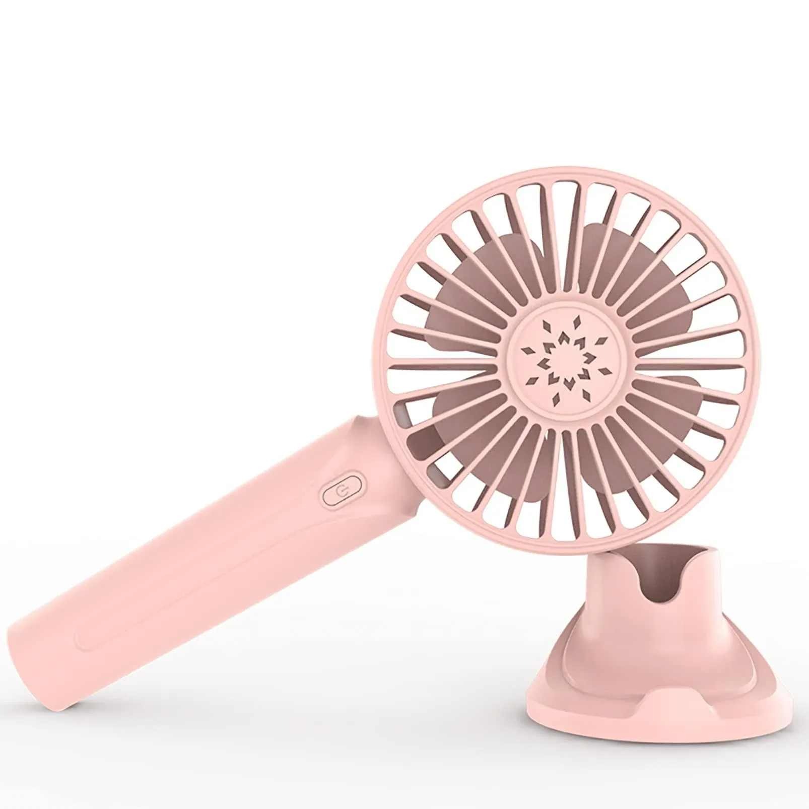 CHOKOVIE Handheld Pocket Fan, Mini Portable Fan 2600mAh Battery Operated Speed ...