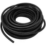 ESUPPORT 3/8 Inch 20 Feet Split Loom Wire Flexible Tubing Conduit Hose