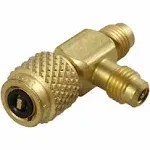 CPS 1/4" SAE Charging Tee Valve Connector AVT45