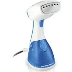 Handheld Garment Steamer for Clothes, Bedding, Curtains, Traveling, White,11556