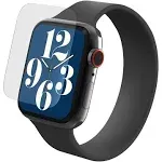 ZAGG - InvisibleShield Ultra Clear Antimicrobial Screen Protector for Apple Watch Series 4/ 5/SE/SE 2nd Gen Series 6 44mm - Clear